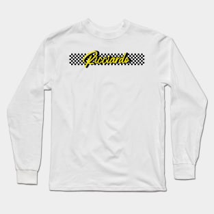 Race Flag Design 2 - Daniel Ricciardo Long Sleeve T-Shirt